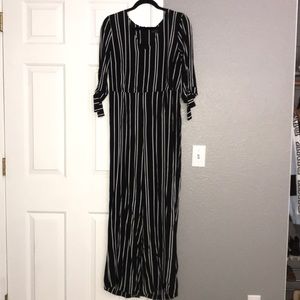 Black and White pantsuit